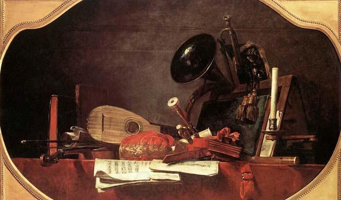 Jean Baptiste Simeon Chardin Attributes of Music